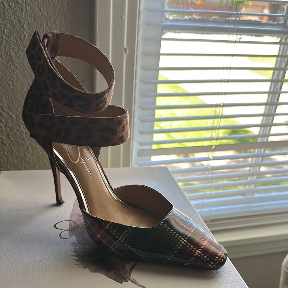 Leopard and Plaid Women's Stiletto Heel